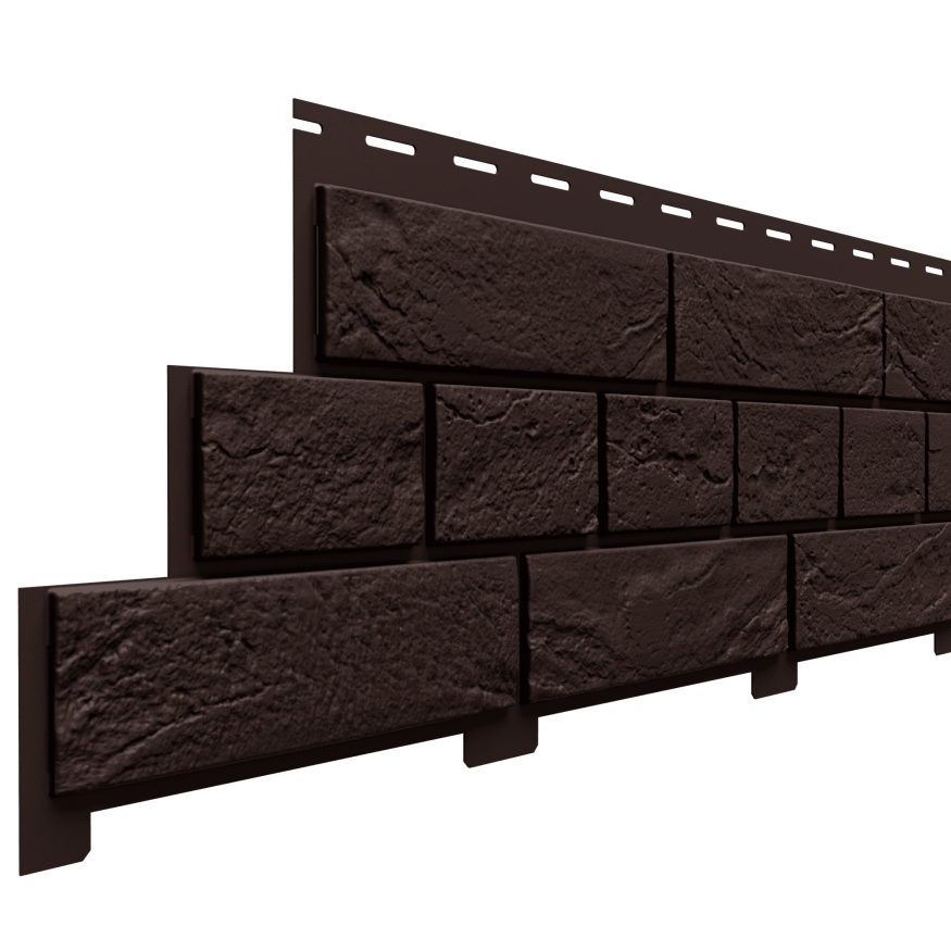 Фасадная панель Доломит, Кирпич Славянка, Цвет Корица купить в Ростове-на-Дону