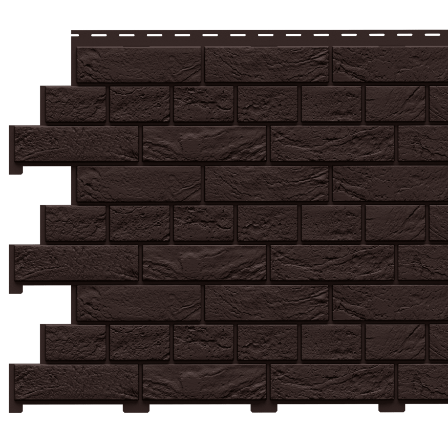 Фасадная панель Доломит, Кирпич Славянка, Цвет Корица купить в Ростове-на-Дону