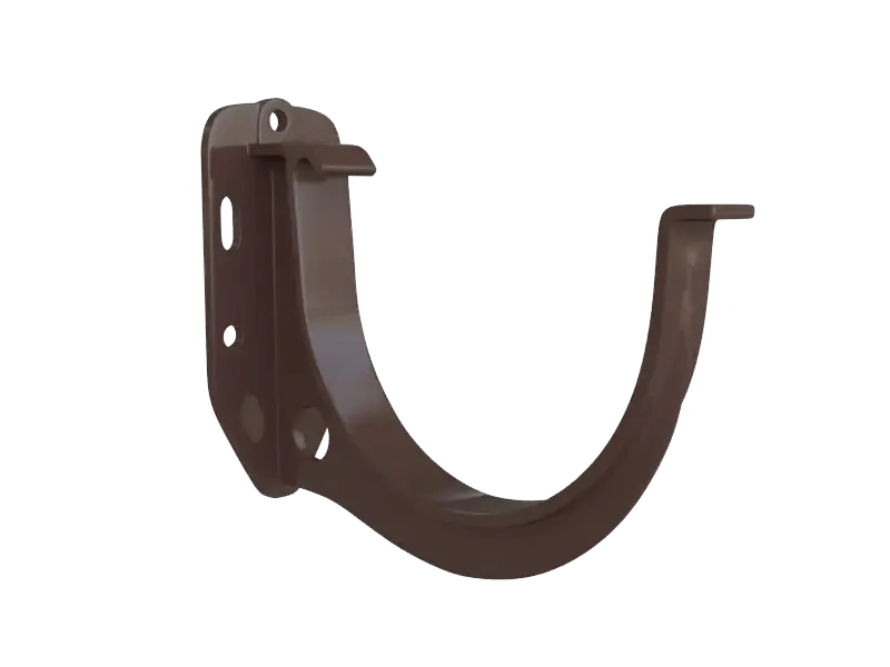 Кронштейн для желоба Альта-Профиль Элит, коричневый цвет. купить в Ростове-на-Дону