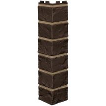 Угол наружный ТЕХНОНИКОЛЬ Оптима Кирпич, Тёмно-коричневый