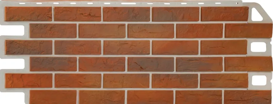 Фасадная панель Альта-Профиль, Кирпич Рустикальный 03 купить в Ростове-на-Дону