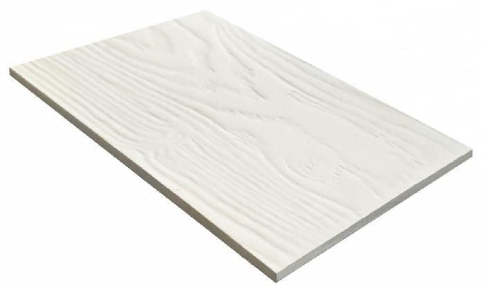 Фиброцементный сайдинг 190x3000x8мм Белый минерал RAL 9003 купить в Ростове-на-Дону