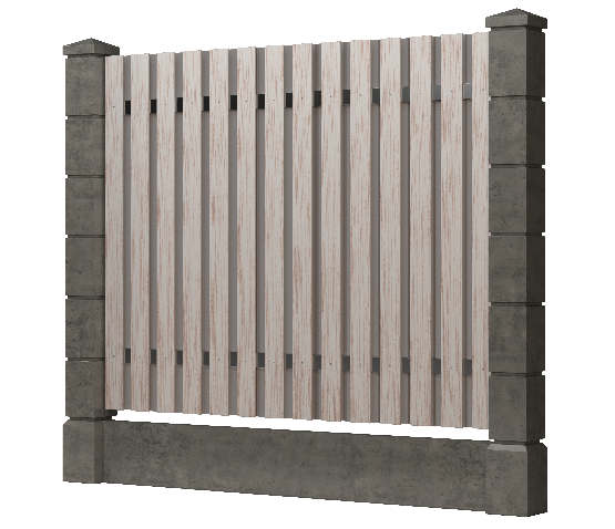 Заборная доска GRINDERDECO, ДПК, текстура &amp;quot;дуб&amp;quot; в выбеленном оттенке. купить в Ростове-на-Дону