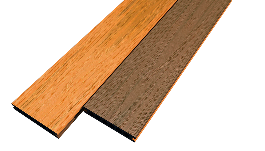 Teak / Latte | Двухсторонняя террасная доска WOODVEX Dual купить в Ростове-на-Дону