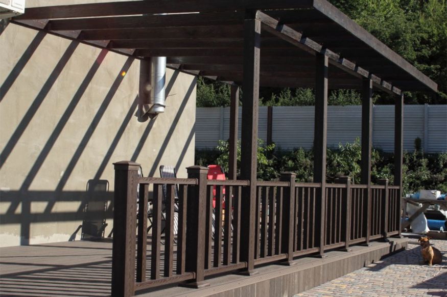 Комплект ограждения Holzhof Венге купить в Ростове-на-Дону