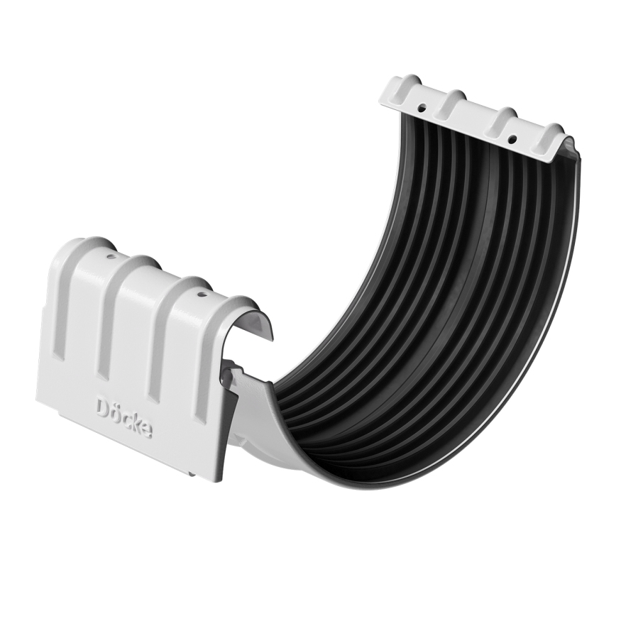 Соединитель желобов Docke Stal Premium, цвет Пломбир купить в Ростове-на-Дону