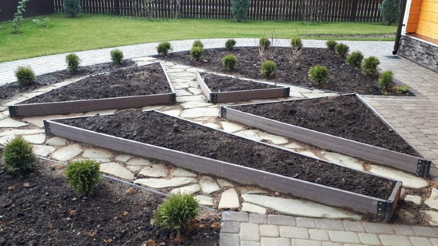 Доска для грядок NauticPrime из ДПК серого цвета 150x25x2950 мм купить в Ростове-на-Дону