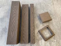 Столб для ограждения из ДПК EasyDecking, Wood-X, Венге