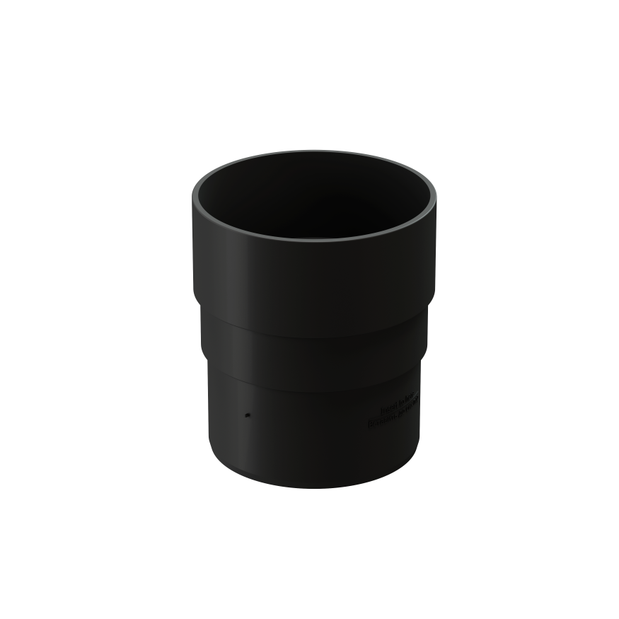 Соединительная муфта для водостока Docke Premium, Карбон купить в Ростове-на-Дону