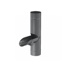 Водосборник Aquasystem RR 23 Маренго матовый 150/100