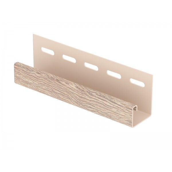 J-планка Ю-пласт, Hokla Лиственница, Светлая  купить в Ростове-на-Дону