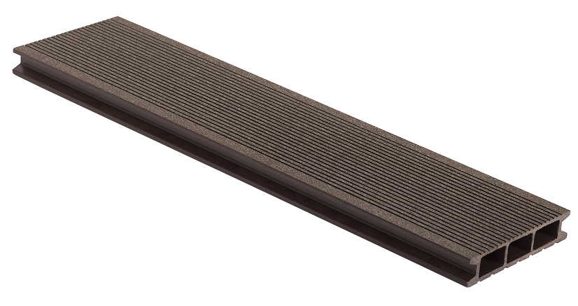 Террасная доска Grinder с мелким вельветом, шлифованная в цвете Шоколад купить в Ростове-на-Дону