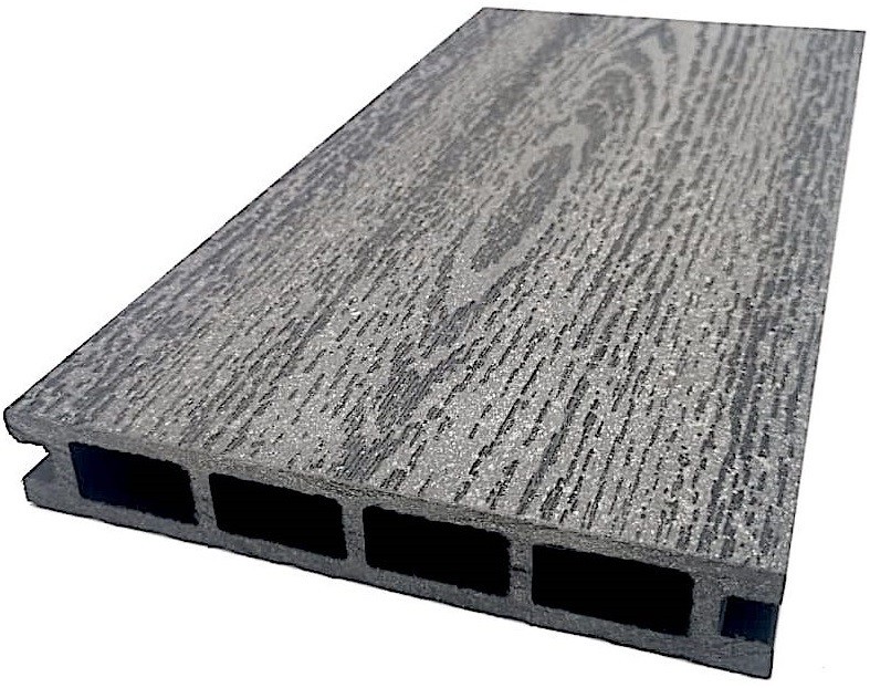 Террасная доска NanoWood «Эко Классик» Антрацитовый цвет купить в Ростове-на-Дону
