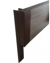 Угловой металлический элемент 90° для доски 150x25 мм Holzhof
