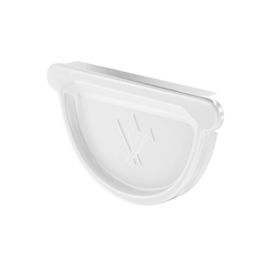 Заглушка универсальная с резиновым уплотнителем Aquasystem, PU MATT, RAL 9003 Белый 150/100 купить в Ростове-на-Дону