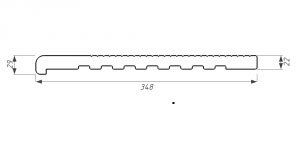 Ступени из ДПК WOODVEX Select Графит купить в Ростове-на-Дону