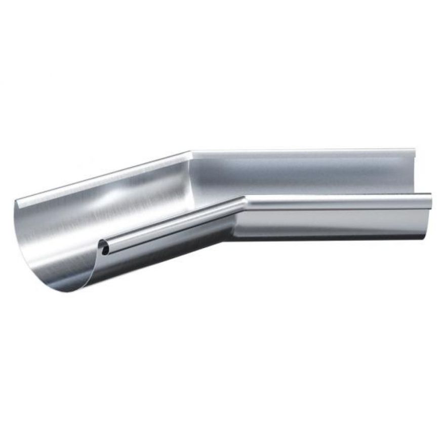 Внутренний угол желоба 135° Aquasystem, оцинкованный 125/90. купить в Ростове-на-Дону