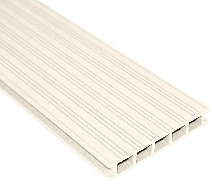 Террасная доска Faynag Premium VELVET-ZEBRA из ДПК в цвете Слоновая кость. купить в Ростове-на-Дону