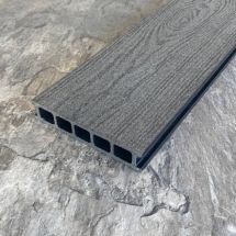 Террасная доска ДПК Latitudo, Euro, Антрацит