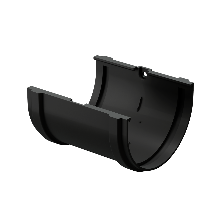 Соединитель для желобов Docke Premium, Карбон купить в Ростове-на-Дону