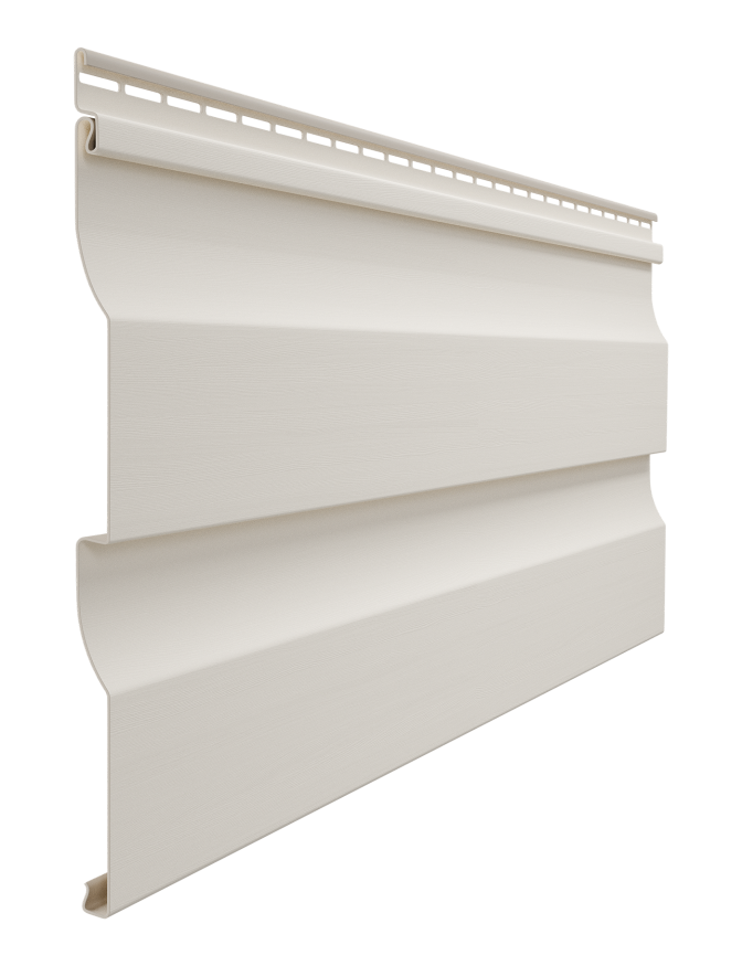 Виниловый сайдинг Docke, Корабельный брус D4.5D, Пломбир купить в Ростове-на-Дону