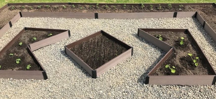 Доска для грядок NauticPrime из ДПК, серого цвета, размеры 225х30х2950 мм купить в Ростове-на-Дону