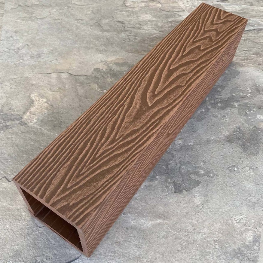Столб для ограждения из ДПК EasyDecking, Wood-X, Коричневый купить в Ростове-на-Дону