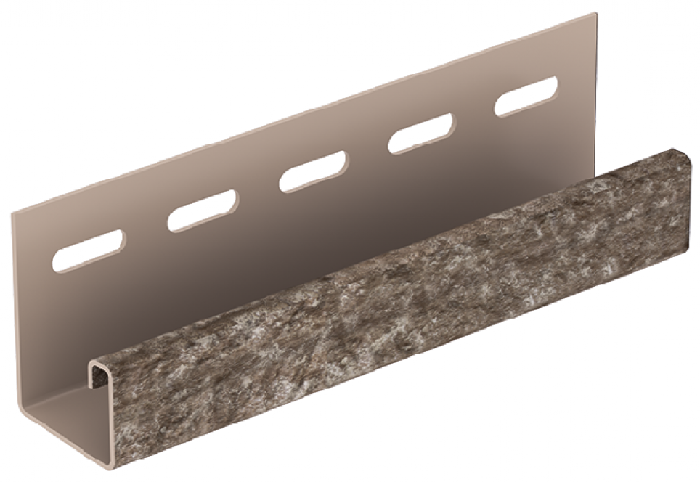 J-планка Ю-Пласт Стон Хаус Кварцит, Коричневый купить в Ростове-на-Дону