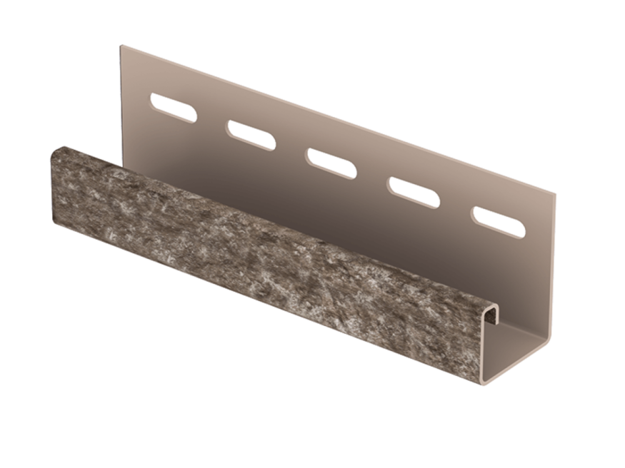 J-планка Ю-Пласт Стон Хаус Кварцит, Коричневый купить в Ростове-на-Дону