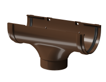 Водосточная воронка Docke Premium, цвет Каштан