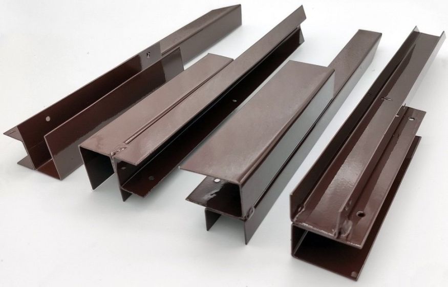 Угловой металлический элемент 90° для доски 225х30 мм Holzhof купить в Ростове-на-Дону