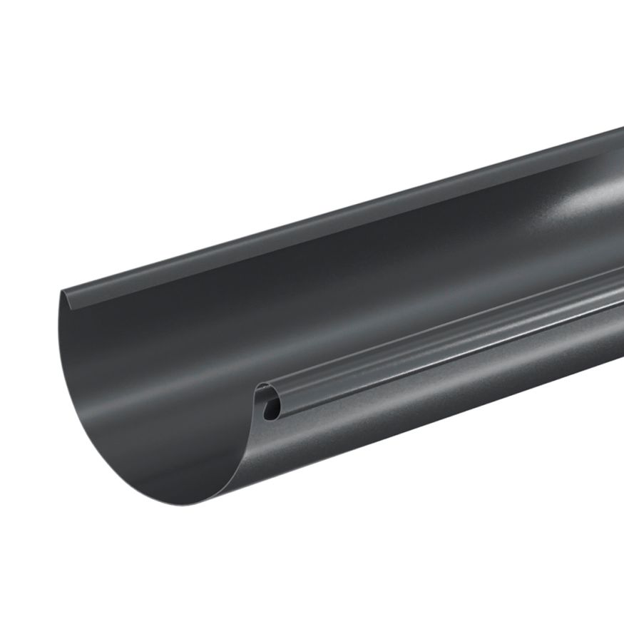 Желоб водосточный Aquasystem, RAL 7024 Тёмно-серый 150/100 купить в Ростове-на-Дону