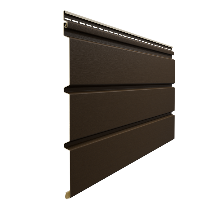 Софит Элит без перфорации, цвет Коричневый (темный дуб) купить в Ростове-на-Дону