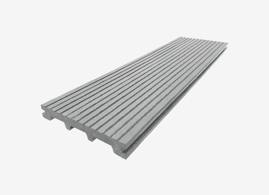 Террасная доска из ДПК RusDecking Unodeck Titanio - Цвет Серый купить в Ростове-на-Дону