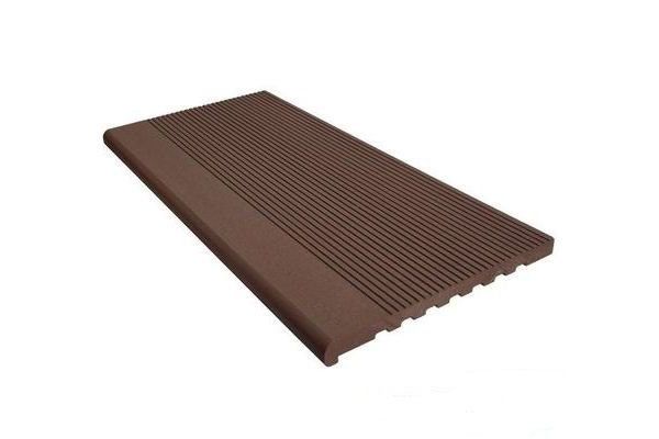 Ступени из ДПК WOODVEX Select в цвете Темный орех купить в Ростове-на-Дону