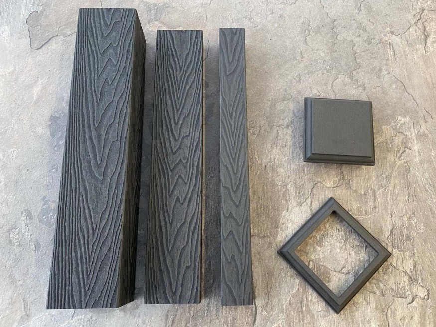 Перила для ограждений из ДПК EasyDecking, Wood-X, Черное дерево купить в Ростове-на-Дону