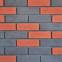Фасадная плитка Кирисс Фасад, Клинкерный кирпич в трех цветах №4