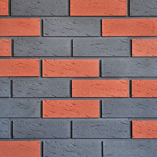 Фасадная плитка Кирисс Фасад, Клинкерный кирпич в трех цветах №4 купить в Ростове-на-Дону