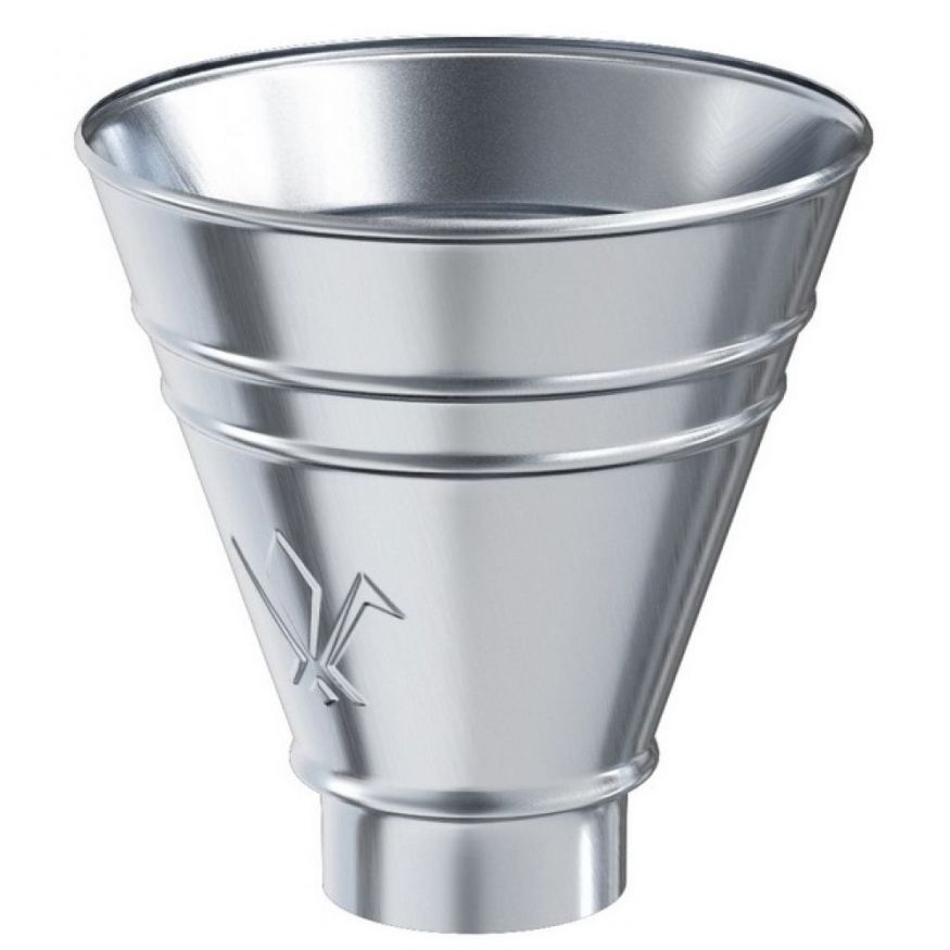 Водосборная воронка круглая Aquasystem, оцинкованный металл 150/100 купить в Ростове-на-Дону