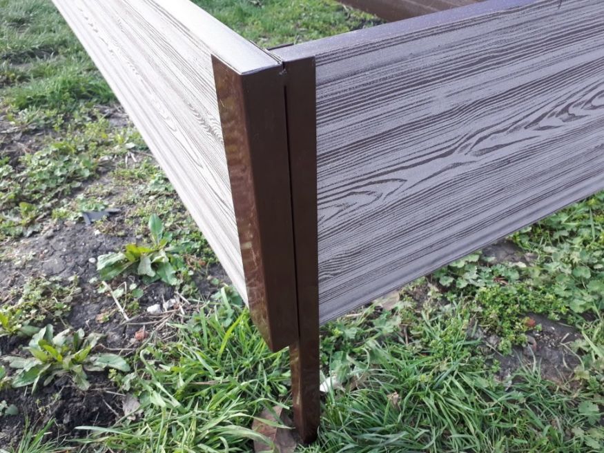 Угловой металлический элемент 90° для доски 300х30 мм Holzhof купить в Ростове-на-Дону