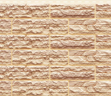 Фасадная панель Доломит, Скалистый риф Люкс, Янтарь купить в Ростове-на-Дону