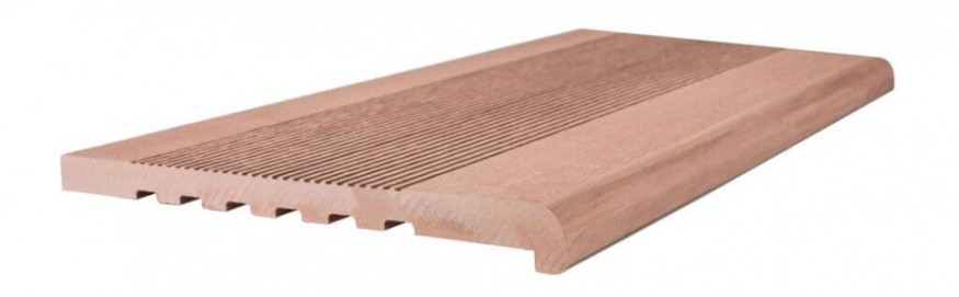 Ступени из ДПК NanoWood - Какао, полнотелые купить в Ростове-на-Дону