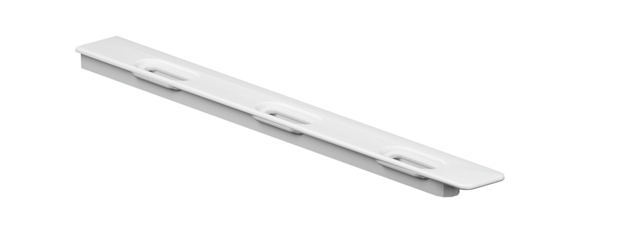 Фасадный стартовый профиль к панелям Белый купить в Ростове-на-Дону