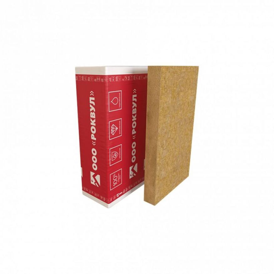 Утеплитель Rockwool ФАСАД БАТТС Д Оптима 150х600х1200/2шт/1.44м2/0.216м3 (32упак/палл) Rockwool купить в Ростове-на-Дону