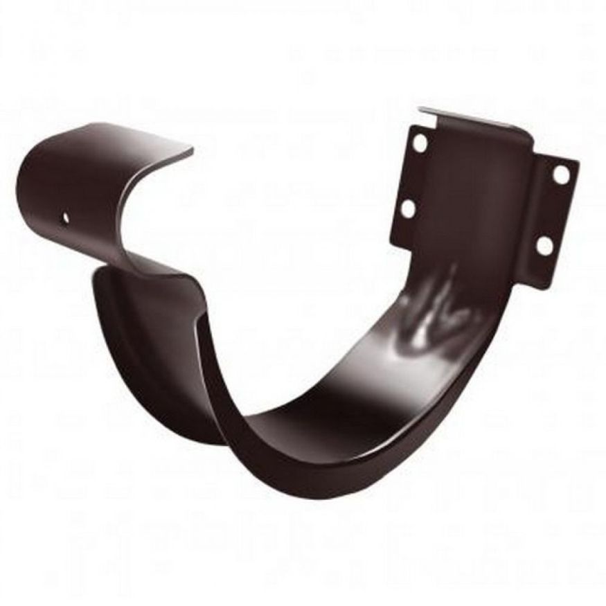 Держатель водосточного желоба Grand Line, коричневый (RAL 8017) купить в Ростове-на-Дону