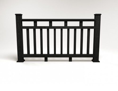 Ограждение из древесно-полимерного композита FG8 кварц купить в Ростове-на-Дону