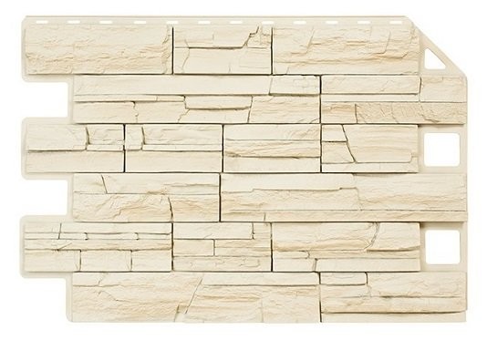 Фасадная панель Royal Stone, Скалистый камень, Оттава. купить в Ростове-на-Дону