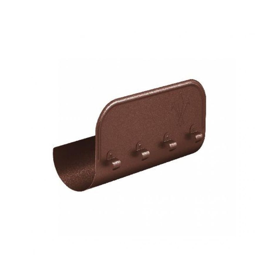 Ограничитель перелива прямой Aquasystem, RAL 8017, коричневый матовый, 125/90 купить в Ростове-на-Дону