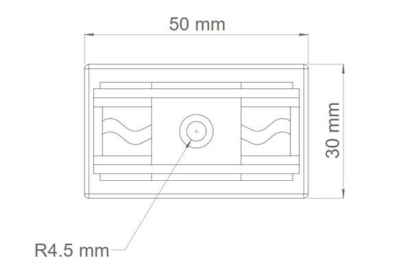 Кляммер для террасной доски пластиковый Savewood купить в Ростове-на-Дону