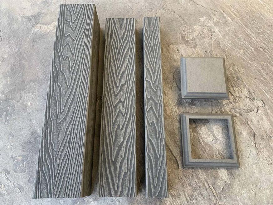 Балясина для ограждений из ДПК EasyDecking, Wood-X, Серый купить в Ростове-на-Дону